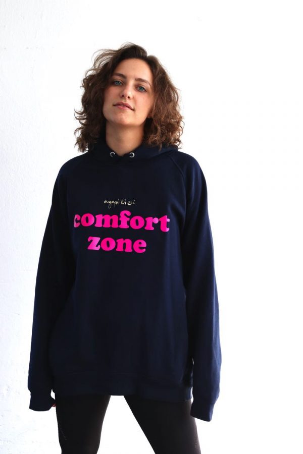 big yoga hoodie comfort zone